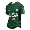 Men's Casual Round Neck Short Sleeve T-Shirt