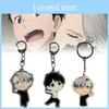 Yuri on Ice Katsuki Yuri Victor Nikiforov Acryl Schlüsselanhänger Sammelbar Anime Charakter Accessoires Für Fans