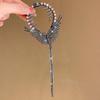 Angel Wings Tassel Hair Clip for Ponytails & Buns