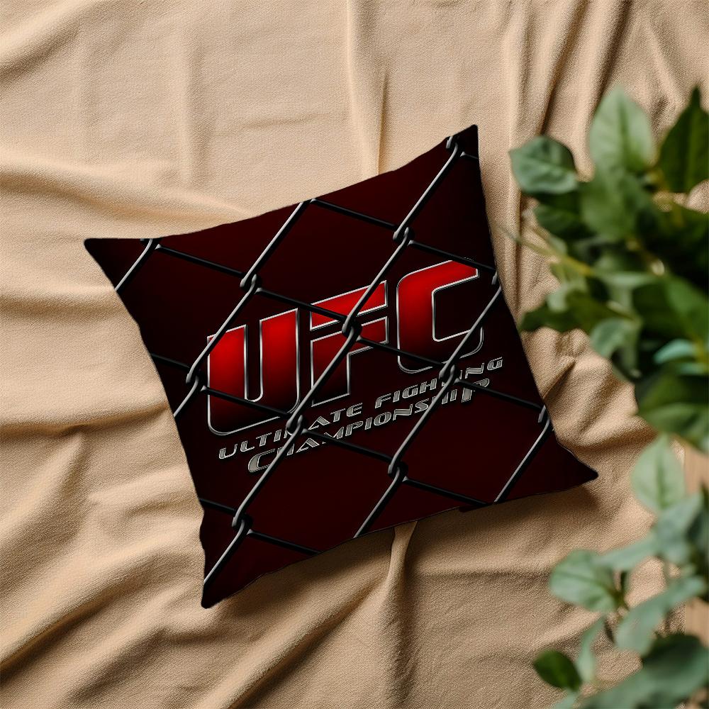 Κάλυμμα μαξιλαριού αγώνα πυγμαχίας U-UFC Τετράγωνο κάλυμμα μαξιλαριού καναπέ Καθημερινό Φιλικό προς το δέρμα Άνετο κάλυμμα μαξιλαριού