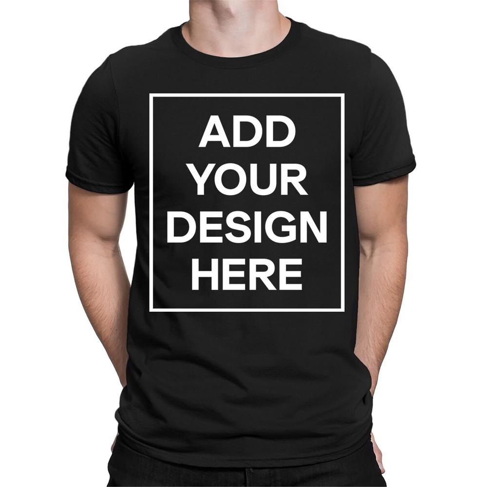 Personlig Anpassad Din Design Bild Foto Här Anpassade Herr Dam T-shirts #DNE 1T9A5