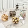 Transparent Bear-Shaped Sealed Jar with Lid for Kitchen and Living Room Storage