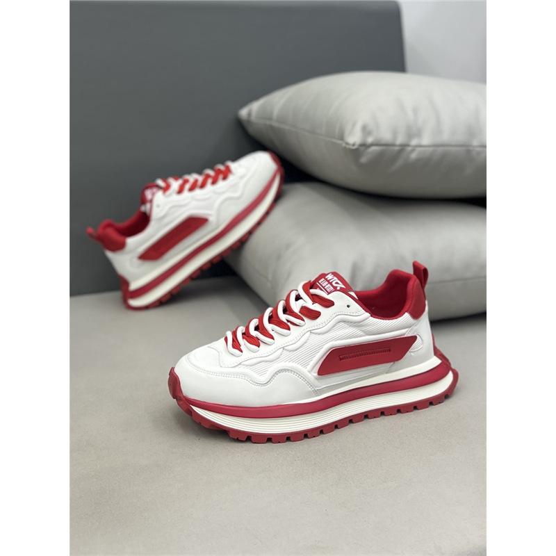 New spring breathable sports casual shoes platform waffle running shoes zmd