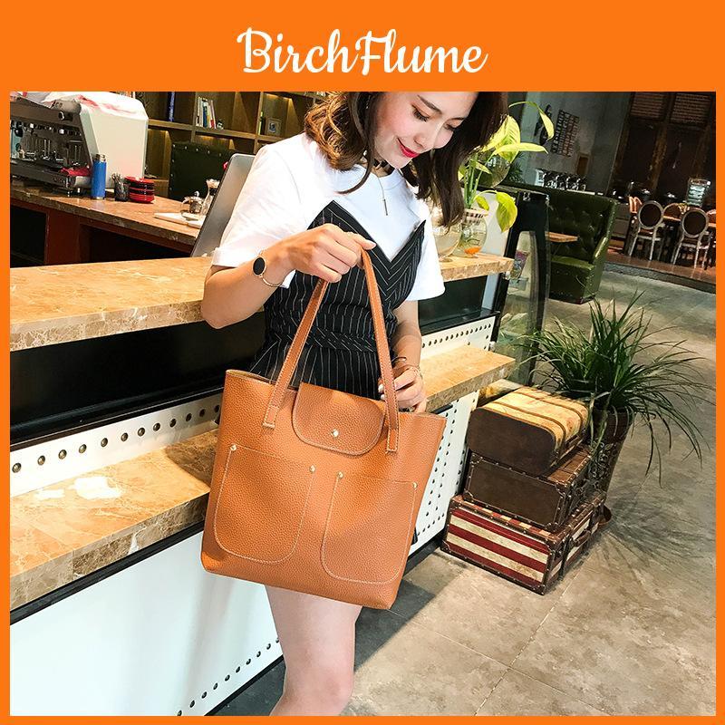 Elegant New Women Handbag Set Premium Leather Shoulder Bags With Timeless Design
