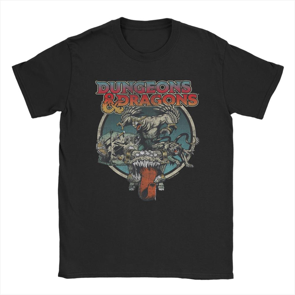 Vintage Dungeons & Dragons Birthday Level Up T-Shirts for Unisex O Neck 100% Cotton T Shirts Short Sleeve Tees Graphic Clothes