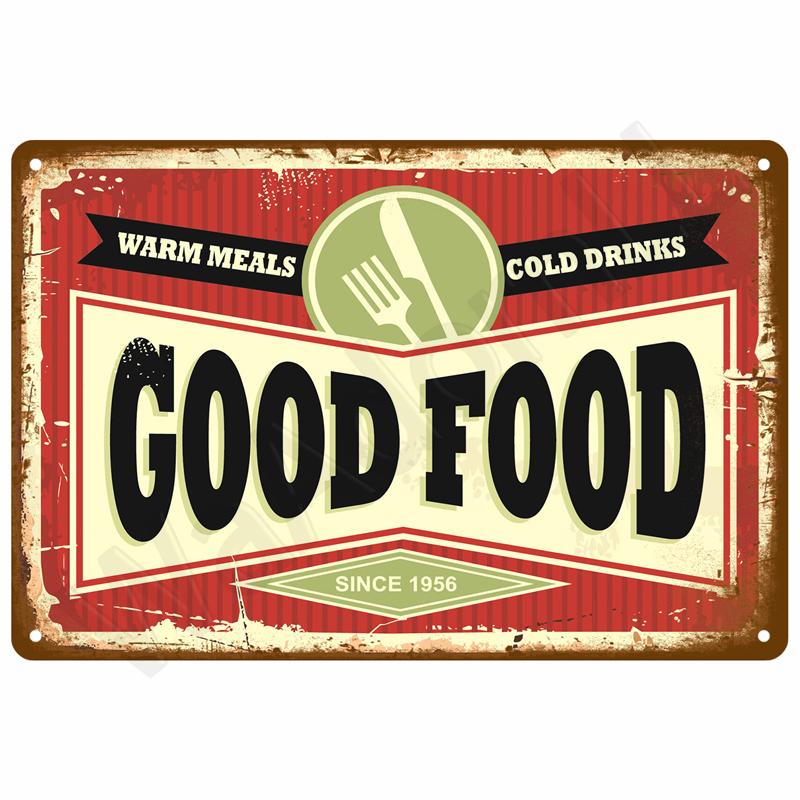 Vintage Tin Sign Home Decor Items Wall Decor Art Wall Mural Room Decoration Items Decor Men Retro Metal Sign Plate Bar Posters