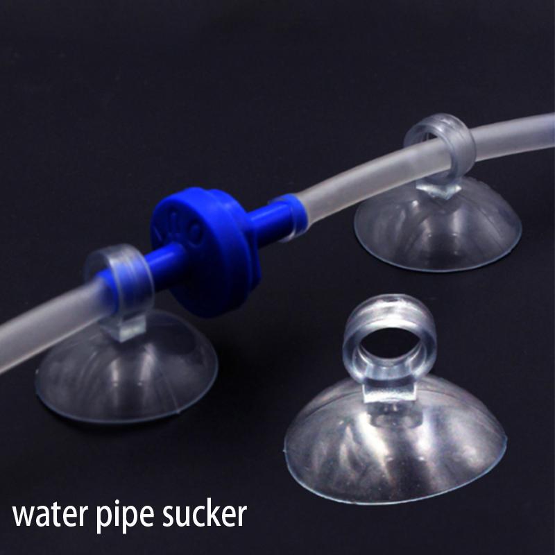 10-50Pcs Aquarium Sucker Suction Cup For 4mm Air Line Pipe Tube Wire Holder Used Sucker For Glass Surface Fish Supples