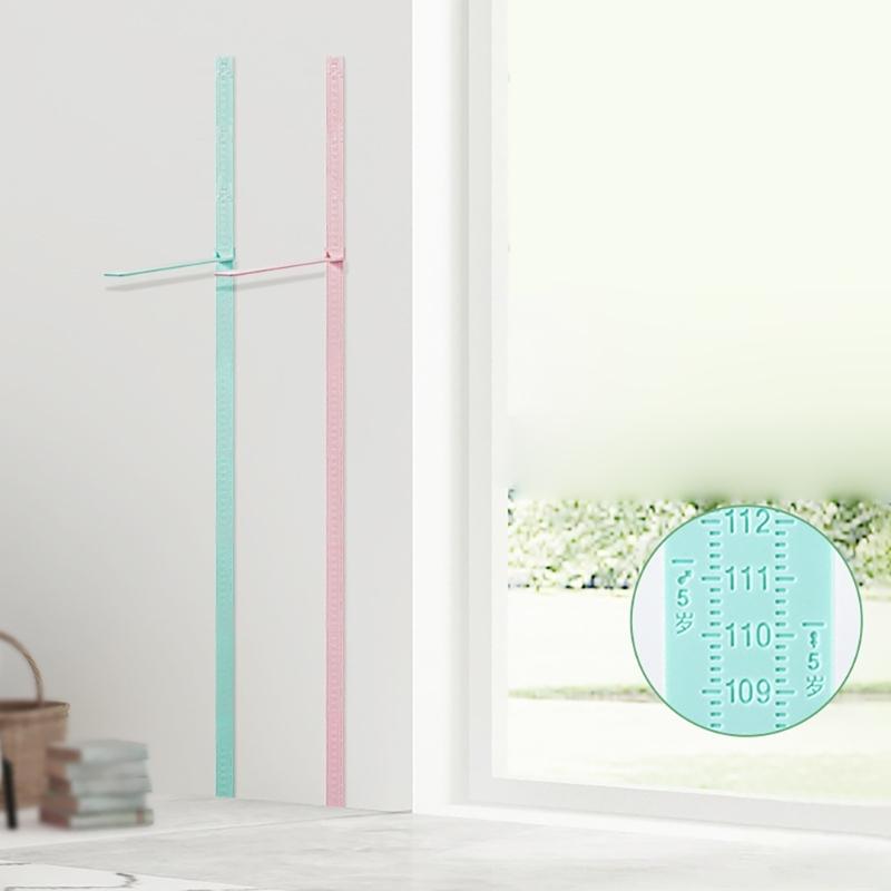 Height Measurement for Wall Children Adult Height Measurement Rod Removable Growth Height Stick Wall Mounted Splicing