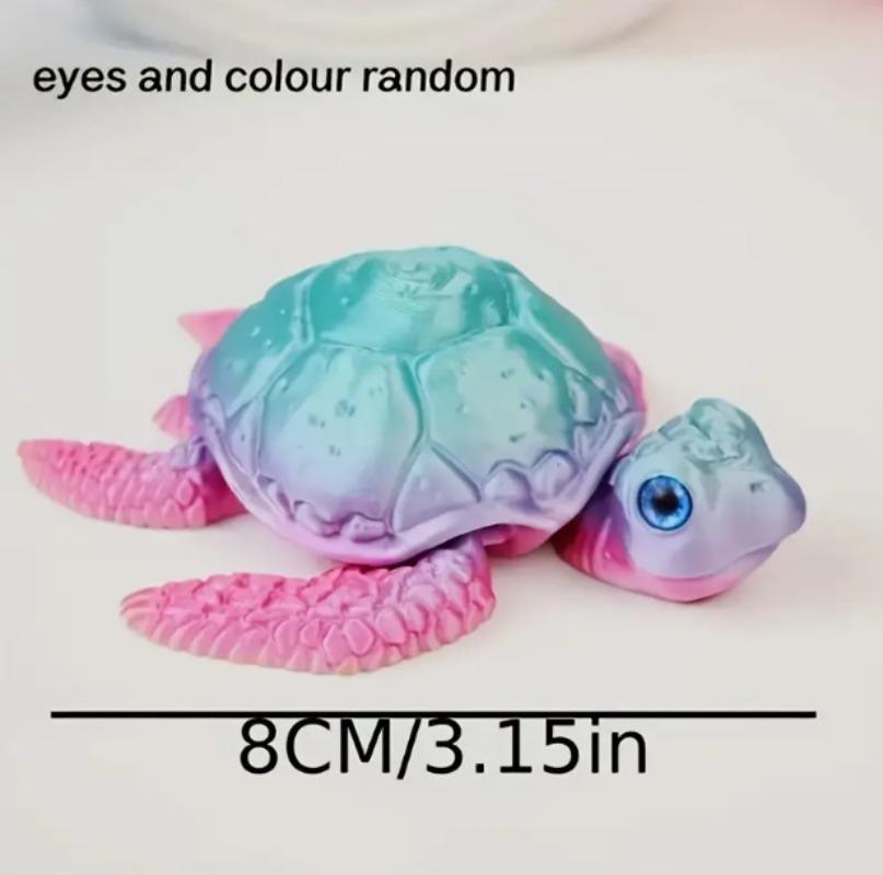 3D Printed Turtle Ornament Home Decor Ornament Collection Hobby Halloween Christmas Decoration Home Accessories Desk Decoration