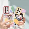 Transparente Cartoon-Shinchan-Hülle für Samsung S24PRO, S22, S23Ultra – Vollständige Abdeckung, Anti-Fall-Design