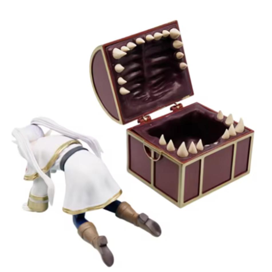 Geschenke Frieren jenseits des Endes der Reise Frieren Schatztruhe Monster Anime Figur Spielzeug Fern Nudelstopper Actionfigur Geschenke