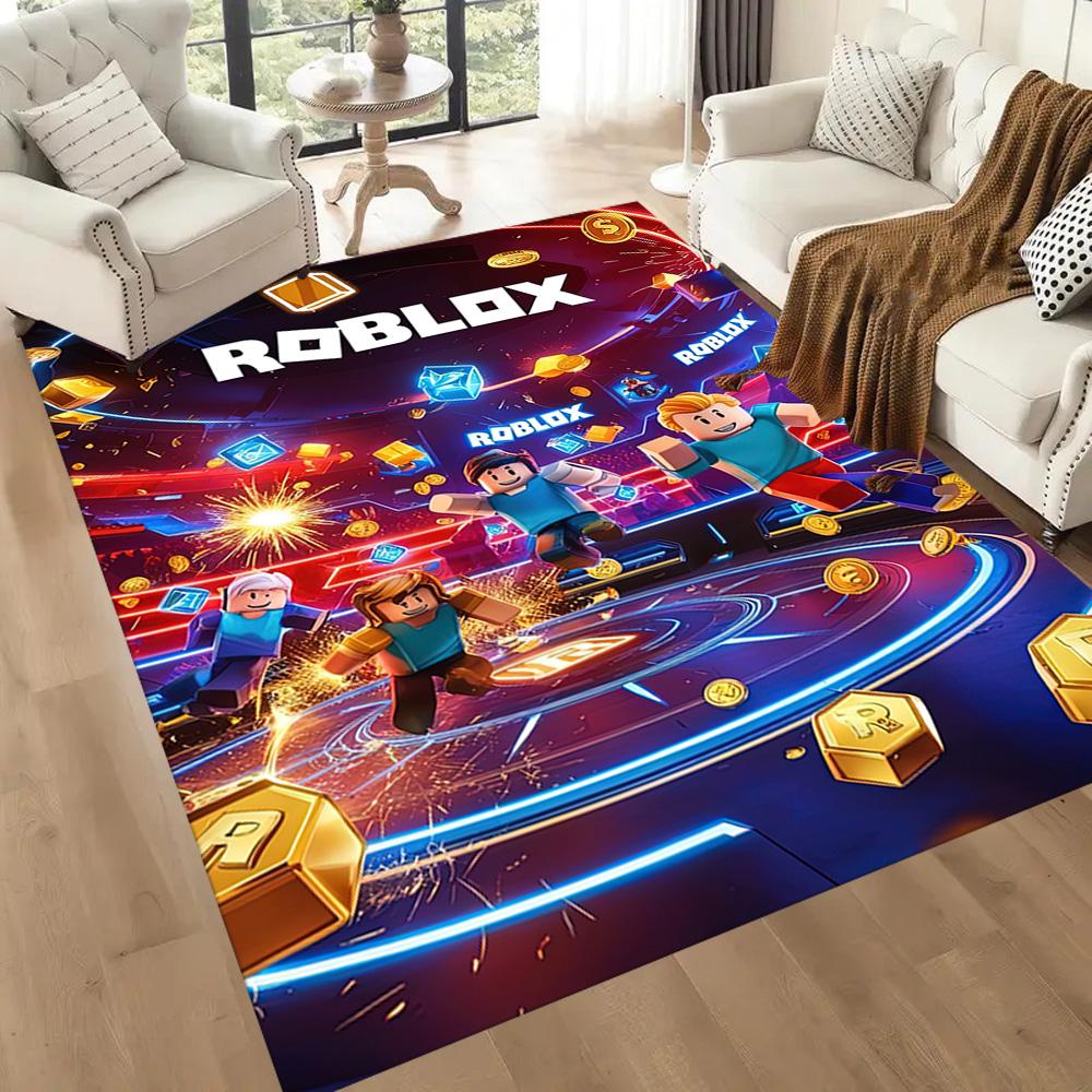 Koberce Roblox Virtual Arena Adventure Square jsou skvělou volbou pro obývací pokoje, ložnice, domácí dekorace a jako dárky.