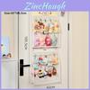 Cartoon Hanging Storage Bag With Felt Material For Bedroom Organizing And Doll Display