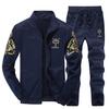 Survêtement homme sportswear jeune décontracté pull à manches longues étudiant uniforme de baseball sans casquette