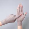 Dames Handschoenen met Halve Vinger UV-Bescherming, Koelend IJszijde voor de Zomer, Antislip, Zichtbaar voor Nagellak, Ideaal voor Rijden & Fietsen.