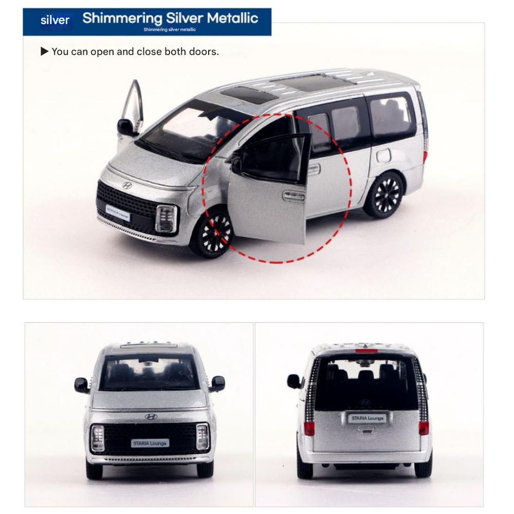 Hyundai Staria Rounds Diecast Pull-Back Mini Car