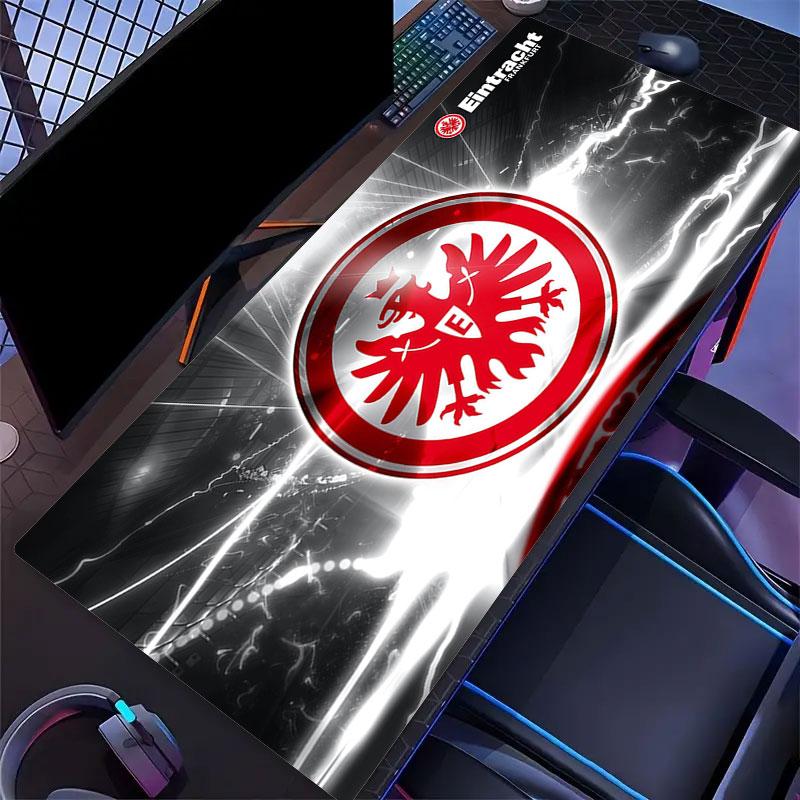 Eintracht Frankfurt Mouse Pad, Large Gaming Desk Mat, Non-slip XXL Mousepad for Laptop & Tablet, Mini PC Playmat with Stitched Edges