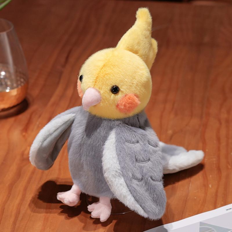 Cute Realistic Parrot Hand Puppet Plush Toy For Kids Interactive Gift Experience
