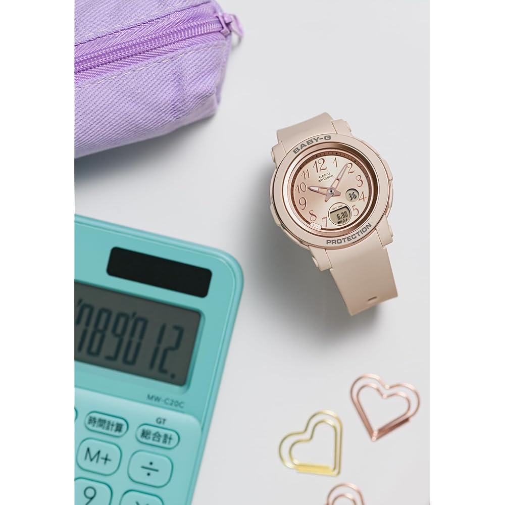 Casio Baby-G BGA-290SA-4AJF Women's Watch Pink Beige Analog Design