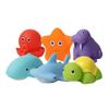 Set of 6 Sea Friends Bath Toys Korean Childrens Toys