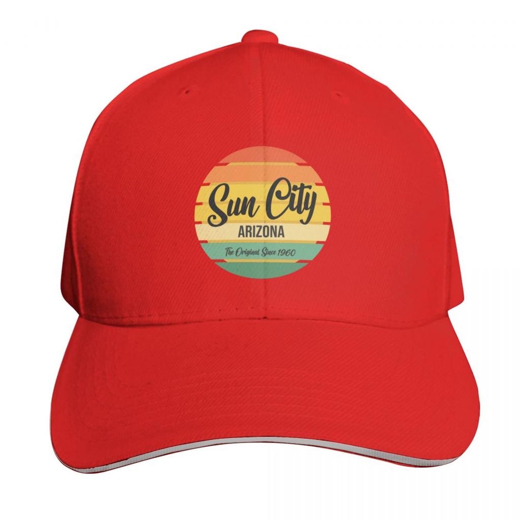 Sun City Original Since  Baseball Cap Fashion Beach tea Hat summer hat sun hat Unisexs Womens