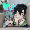 Anime Alien Stage Ivan Till Pillowcase Printed Square Pillow Cover Sofa Home Cushion Decoration Kawaii Anime Cute Cartoon Style