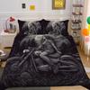 Beauty Skull Printed Home Textiles Twin Full Size Polyester Bed Clothes Teens Highend Soft Comforter Cover Sets