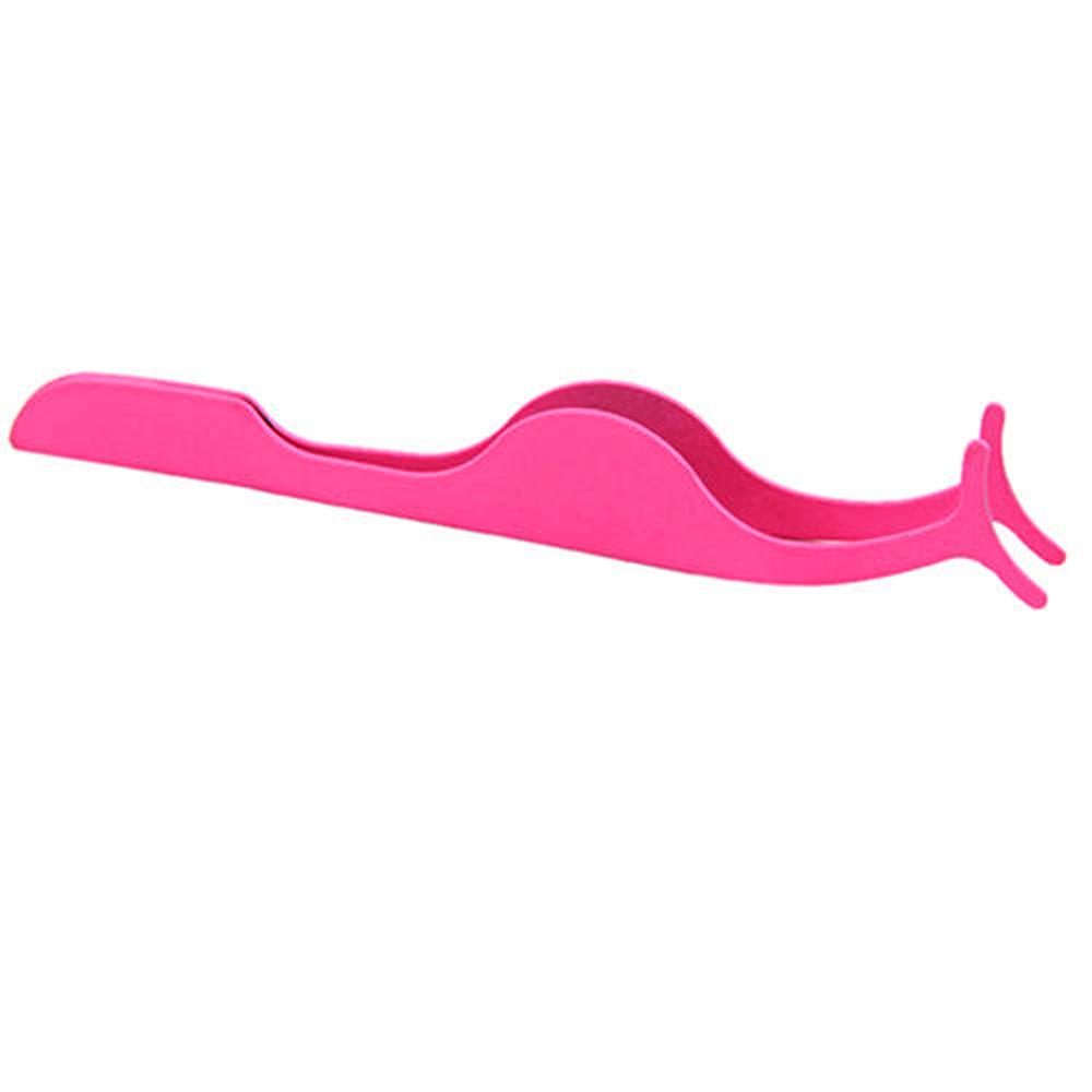 Extension Makeup Tool Applicator Nipper False Eyelashes Tweezers Auxiliary Clip Stainless Steel