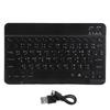 Wireless Bluetooth Keyboard 10in with RGB Backlight Square Keycap for Phone TabletBlack Thai
