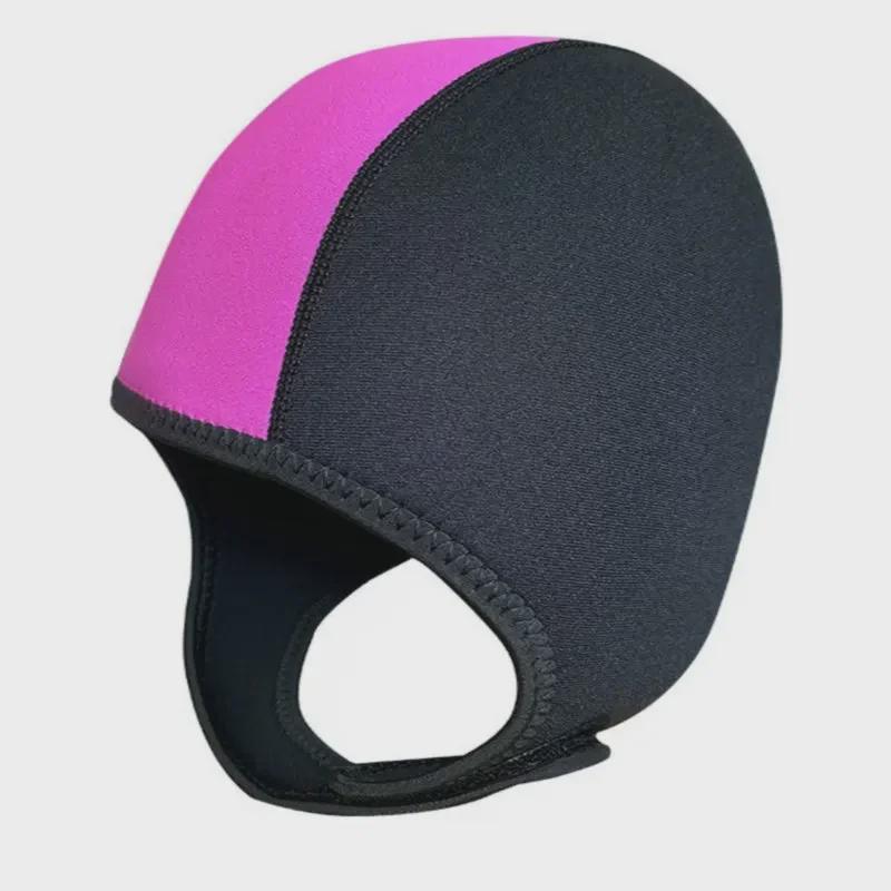 Unisex 3mm Diving Caps: Warm, Cold-Proof, Sunscreen, Quick-Drying Headgear for Surfing, Snorkeling, and Winter Swimming.