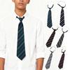 Adults Tie Striped Jacquard Pattern Adjustable Tightness Necktie Japanese Style Weddings Formal Events Uniform Accessory
