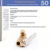 Heavy Duty Brass Air Chuck Adapter Lock Clip Pressure Relief Valve Corrosion Resistant for Car RV Tire Inflation