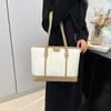 Dames tas casual niche schoudertas textuur forens grote capaciteit tas nieuwe populaire tote tas