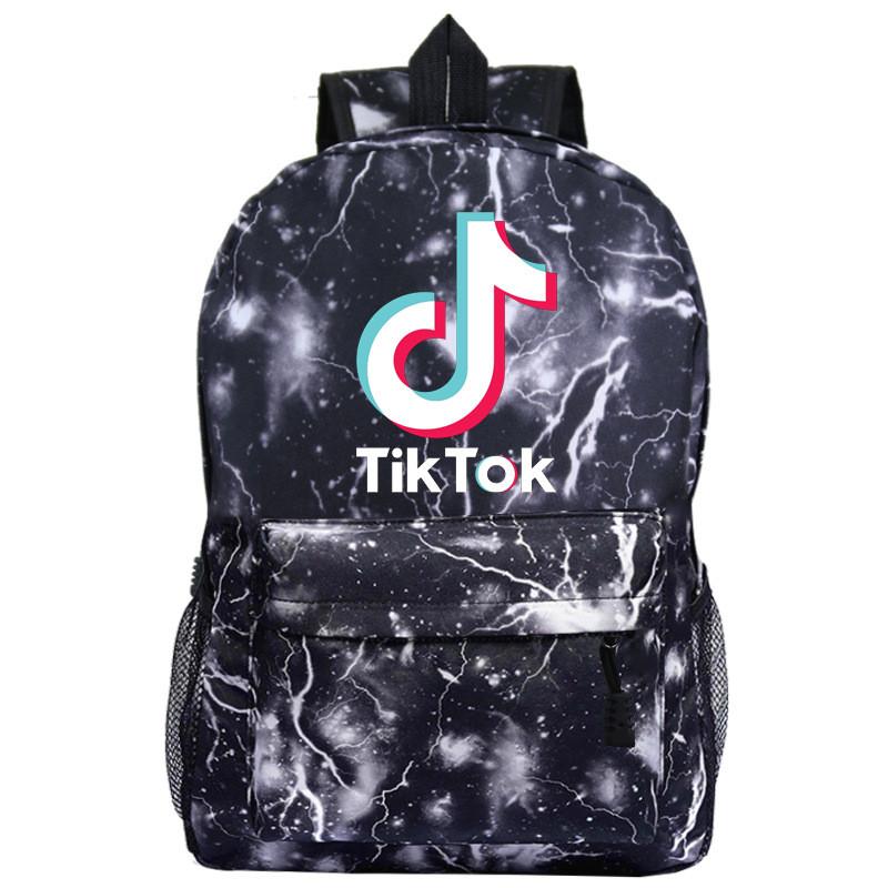 Backpack Tik Tok Large Children Schoolbags Casual Travel Bags Rucksack Shoulder