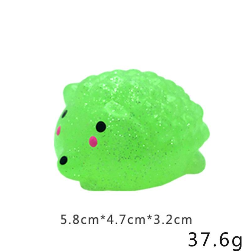 Gros Mochi Squishy Pailleté Éponge Jouets Sensoriels Fidget Kawaii Animal Balle Anti-Stress Poudre Amusant Doux Anti-Stress Presser Jouets pour Enfants