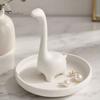 Earring Storage Tray 3D Printed Creative Finger-Shaped Jewelry Tray, Minimalist Ring & Necklace Holder Finger-shaped with Partitioned Storage,