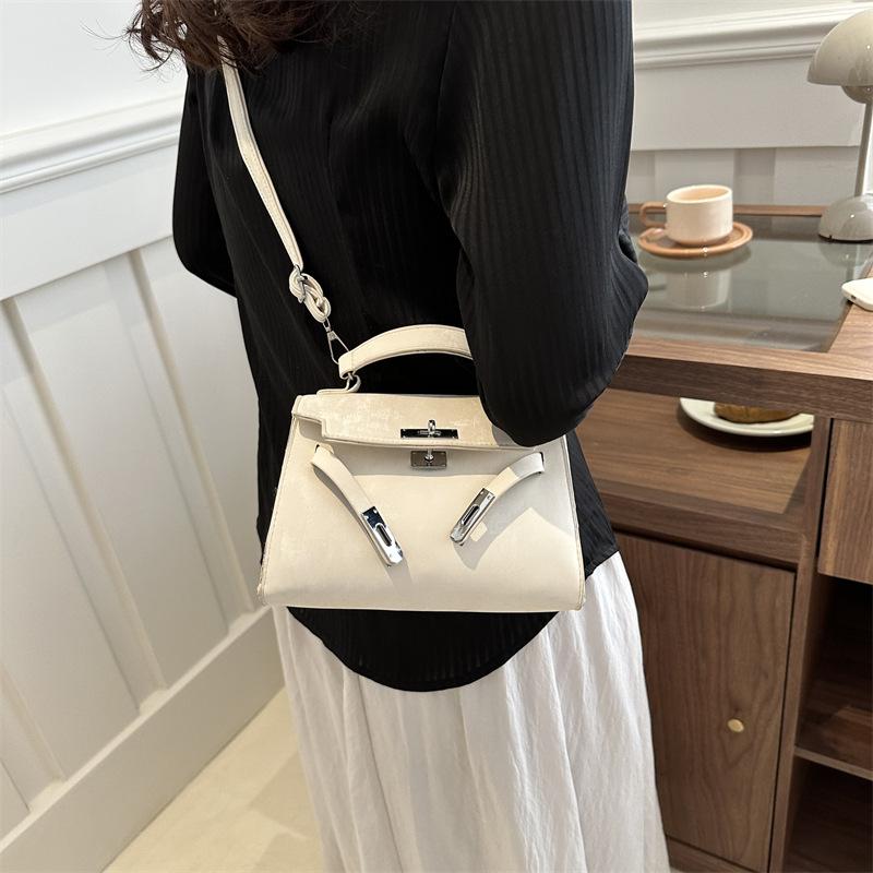 Jednoduchá malá štvorcová taška Populárna niková kabelka Malá taška pre ženy Jarná novinka Retro móda Crossbody taška