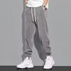 Men's Fall and Winter Warm Pants Large Size Casual Sports Pants Corduroy Loose Casual Pants