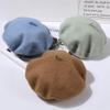 Women's Retro Wool Beret - Autumn/Winter Korean Style Pumpkin Painter Hat