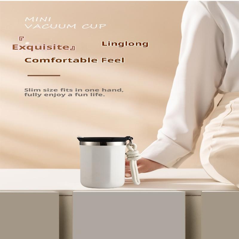 350/500Ml Stainless Steel Coffee Mug Insulated Water Cup Portable Double Wall Vacuum Flask Leak-Proof With Lid Travel Coffee Cup