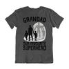 GRAND-PÈRE et PETITS-FILS Notre Super-héros Préféré T-Shirt de Noël pour Homme Cadeau pour Lui