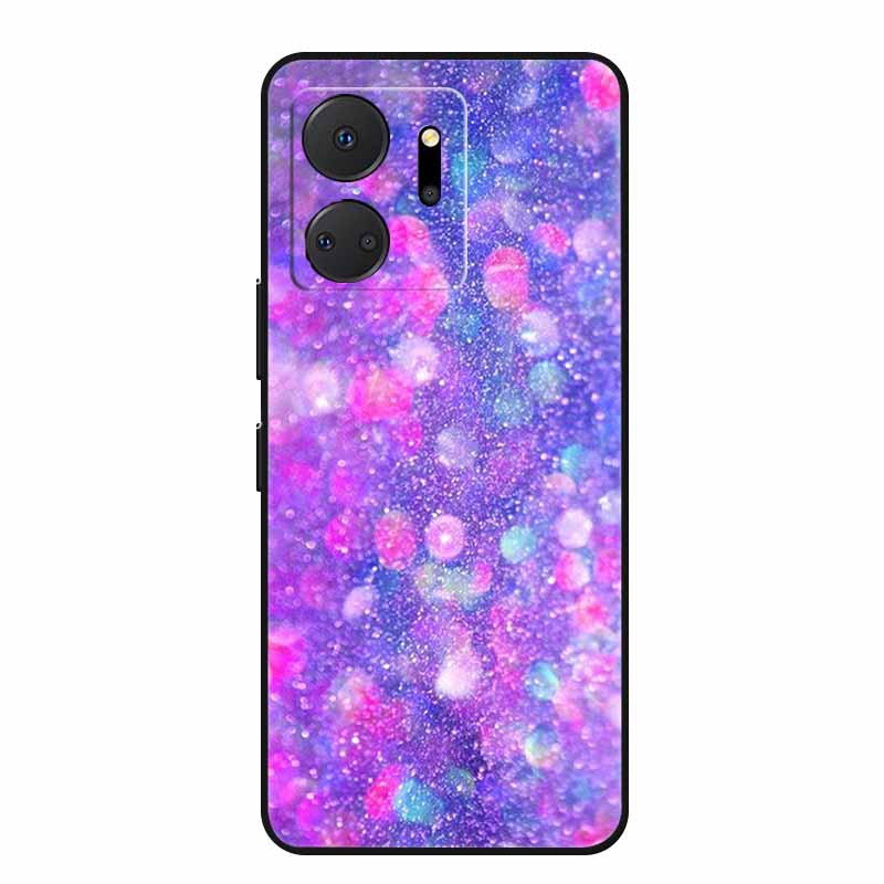 Phone Case For Honor X7a Back Cover Case X 7 a Coque Shockproof Black Silicone Soft Funda For Honor Play 7T 7 T Case Play7T Capa