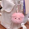 Soft Plush Pig Head Bag Pendant Animal Keychain Plush Pig Keychain Friends Birthday Gifts