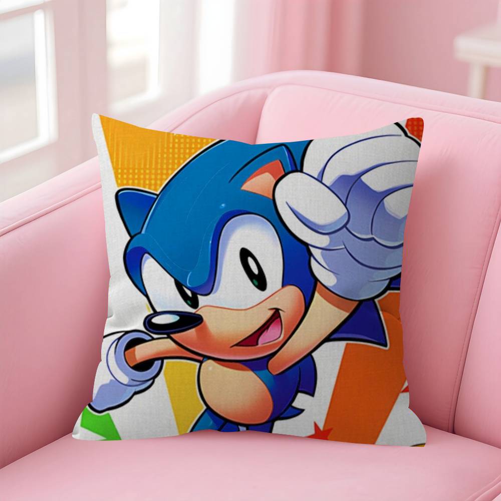 Anime SSuper SSonics Cushion Cover 30x50 Polyester Sofa Cushions Decorative Throw Pillows Home Decoration Pillowcover