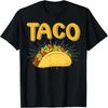 Retro Taco Mexican Food Eater Tacos Lover Fiesta T-Shirt