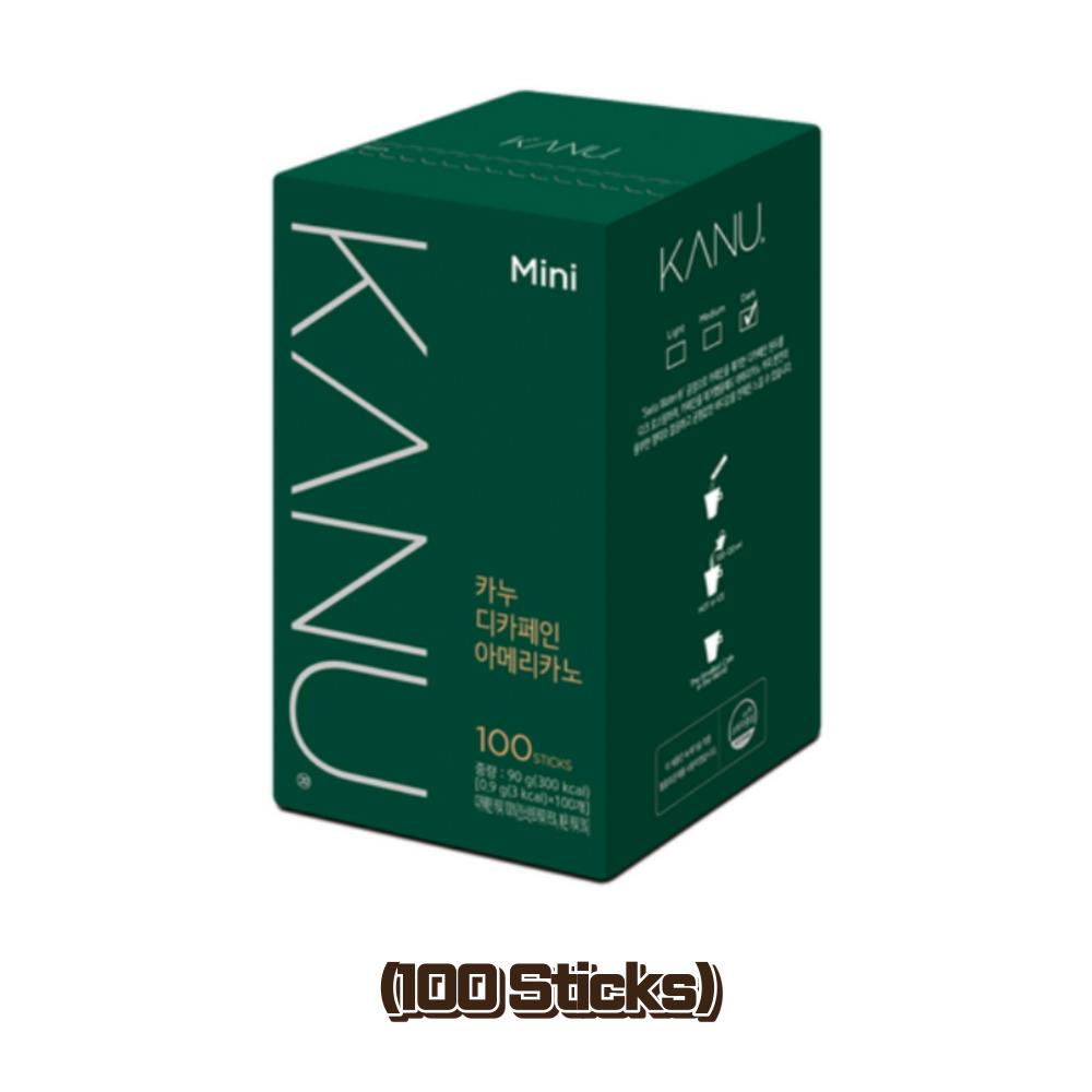 MAXIM KANU Koreaanse Koffie Americano Mild, Donker Gebrande Koffiemix, Decaf, Zoete Americano