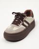 Women's Sneakers Lifexpert 80265 36 Beige-brown Suede Leather