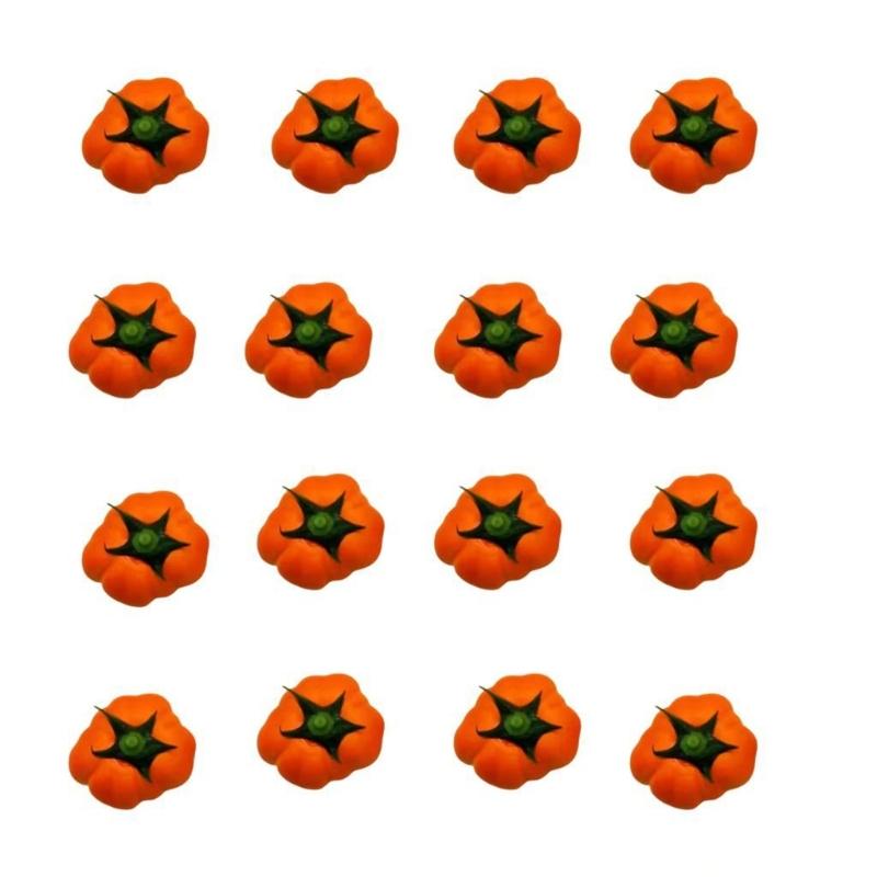 Pack of 10 Foam Realistic Pumpkins Festives Table Centerpieces Outdoor Indoor Artificial Vegetables Holiday Decoration