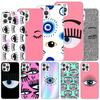 Ferragnies Eyes Chiara Soft Case For iPhone 11 12 13 Mini 14 Pro Max Apple Phone Cover X XS XR SE 7 Plus 8 + 6 6S 5S Funda Coque