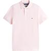 Tommy Hilfiger Slim Fit Solid Ribbed Short Sleeve Polo Shirt Men Tops MW41282000TPB
